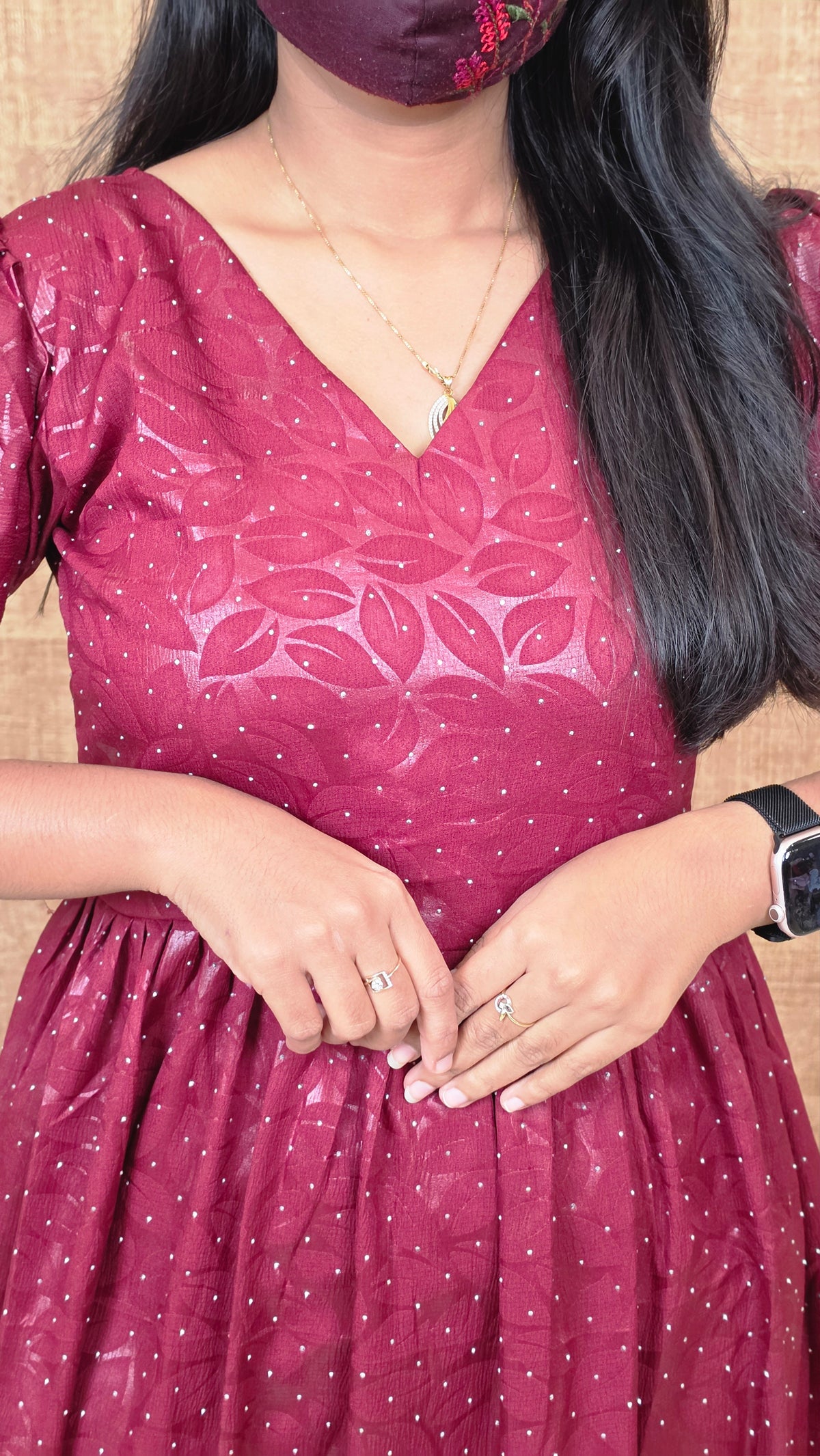 Western wear frock(13644)