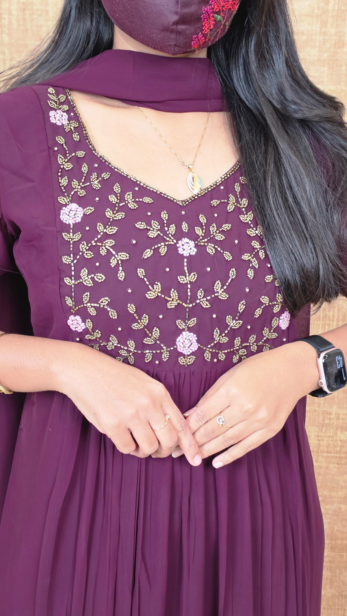 Salwar Set (Kurti+Dupatta)(13640)