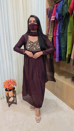 Salwar Set (Kurti+Dupatta)(13659)