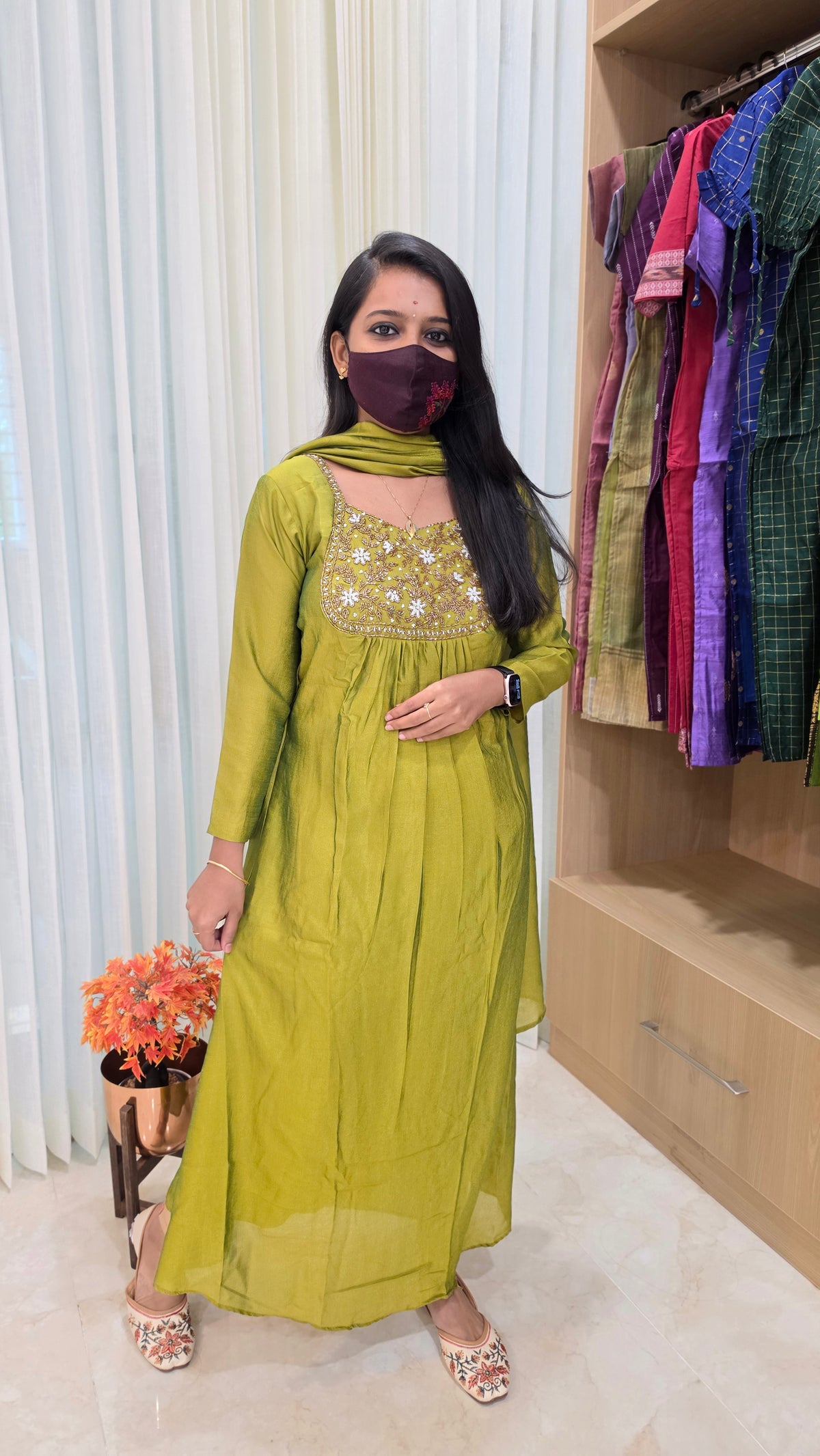 Salwar Set (Kurti+Dupatta)(13660)