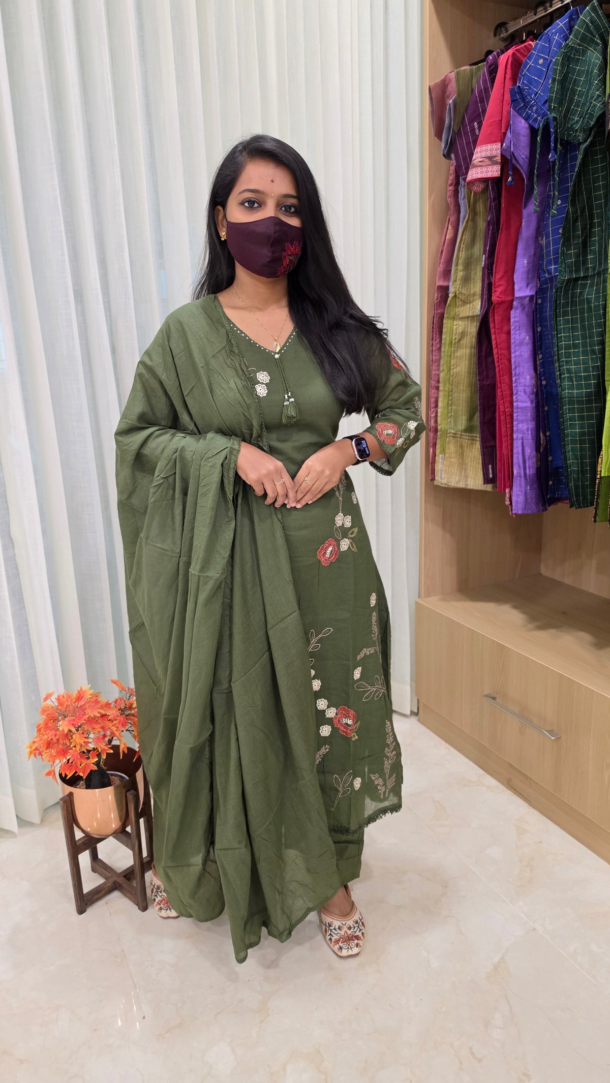 Navi Cotton salwar set(13701)