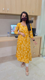 A-line kurti(13844)