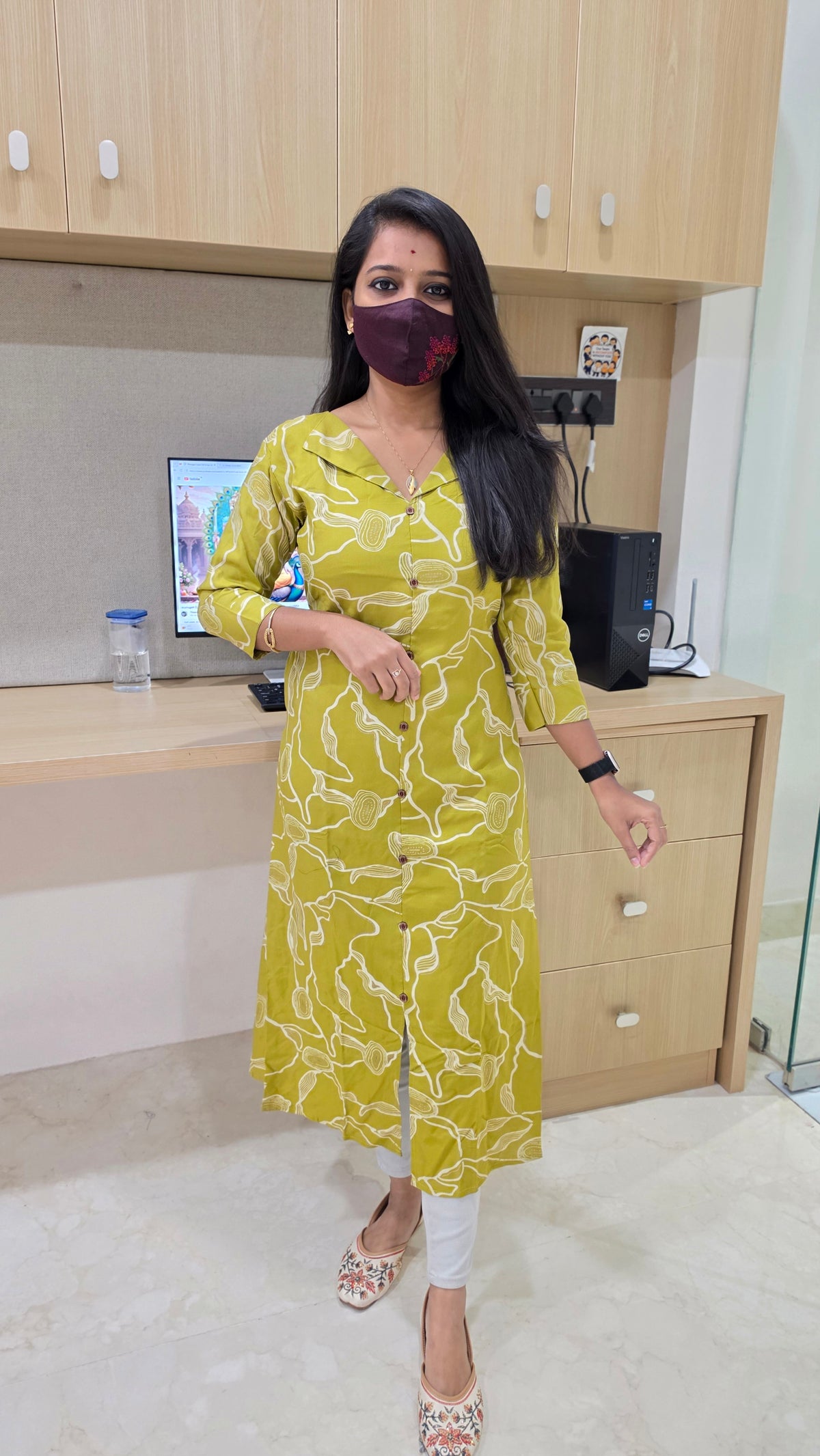 A-line kurti(13842)