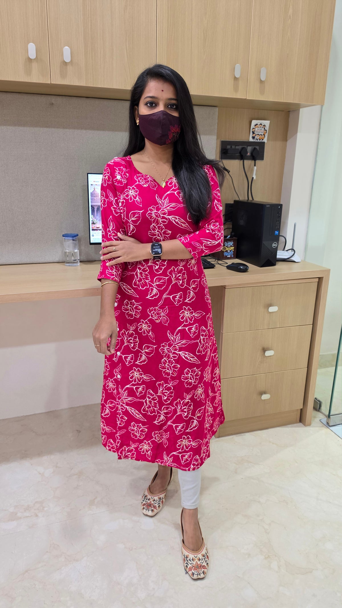 A-line kurti(13845)