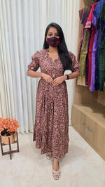 Western wear frock(13752)