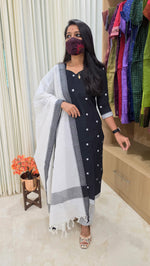 Handloom cotton Salwar Set(13758)