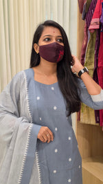 Handloom cotton Salwar Set(13759)