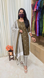 Handloom cotton Salwar Set(13760)