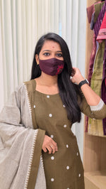 Handloom cotton Salwar Set(13760)