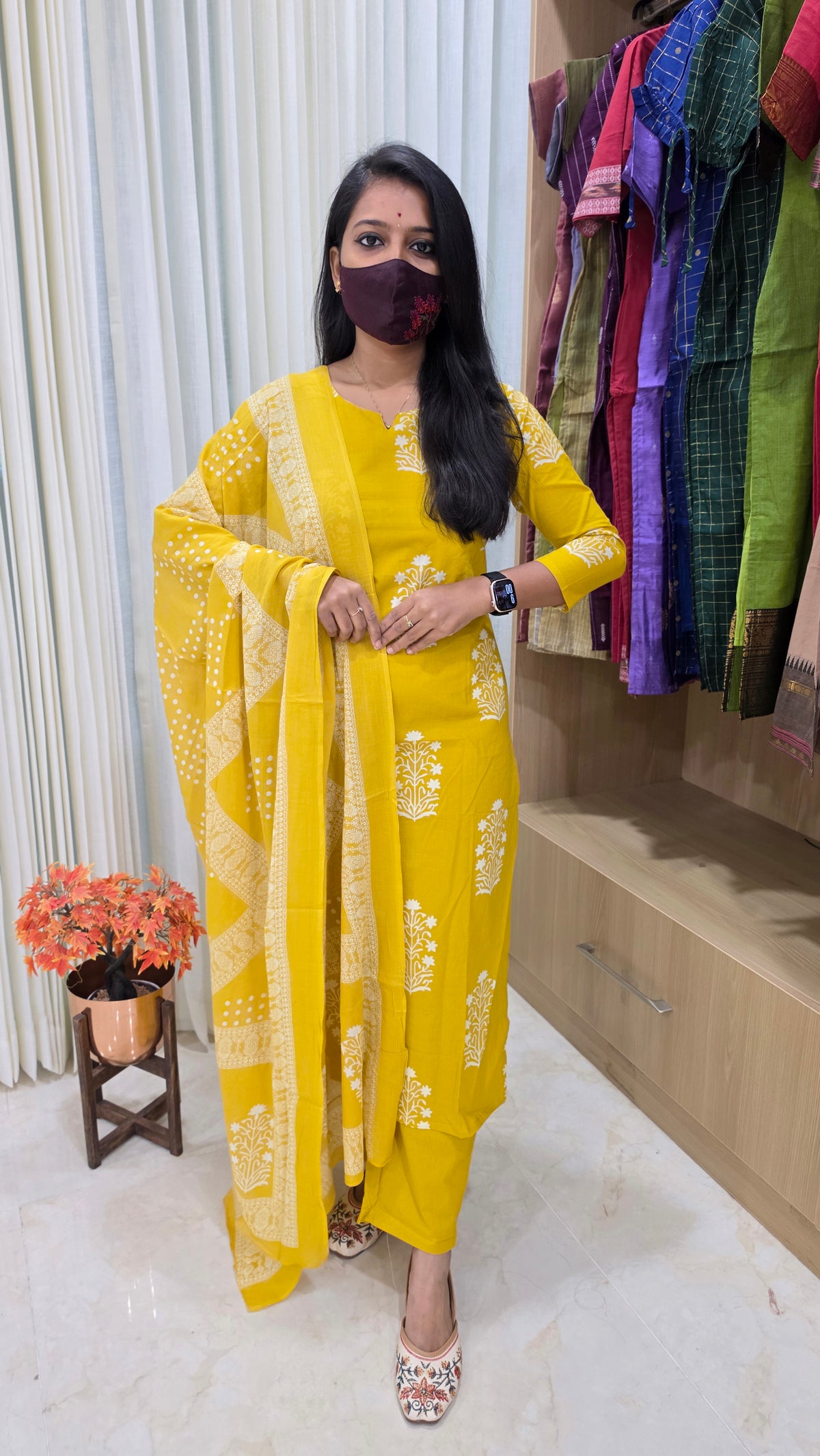 Cotton salwar set(13786)