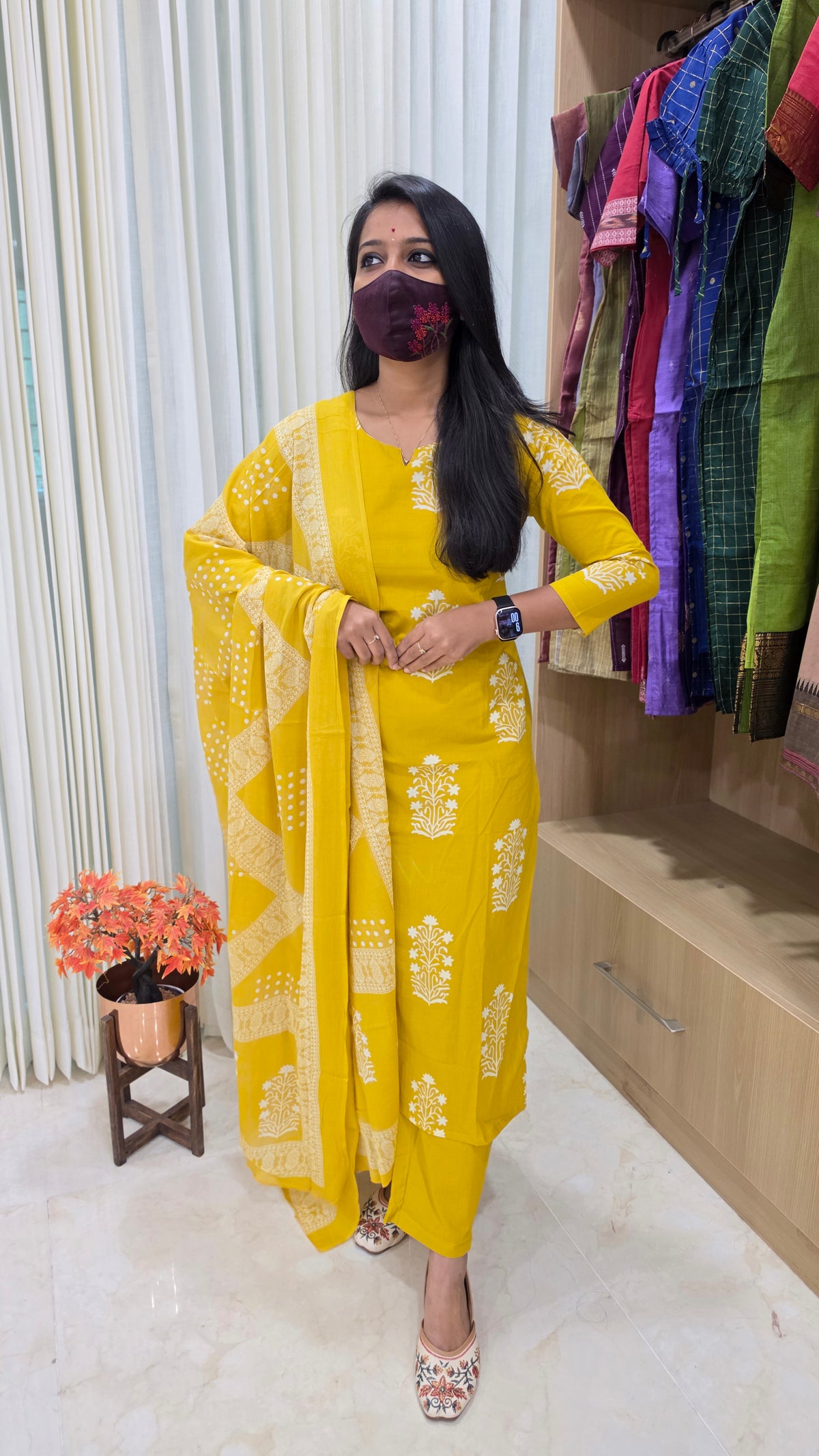 Cotton salwar set(13786)