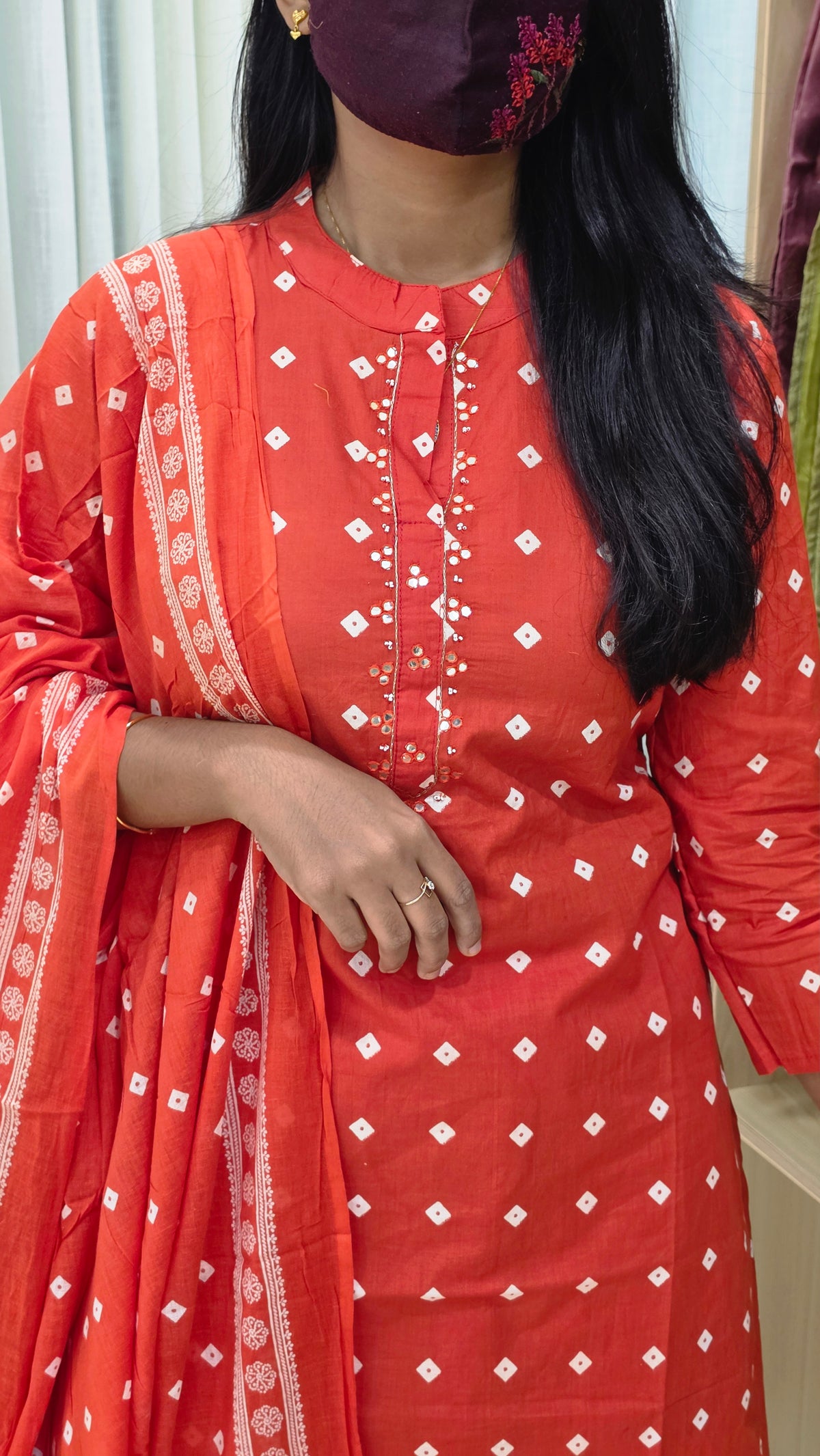 Flared Kurta Set(13788)