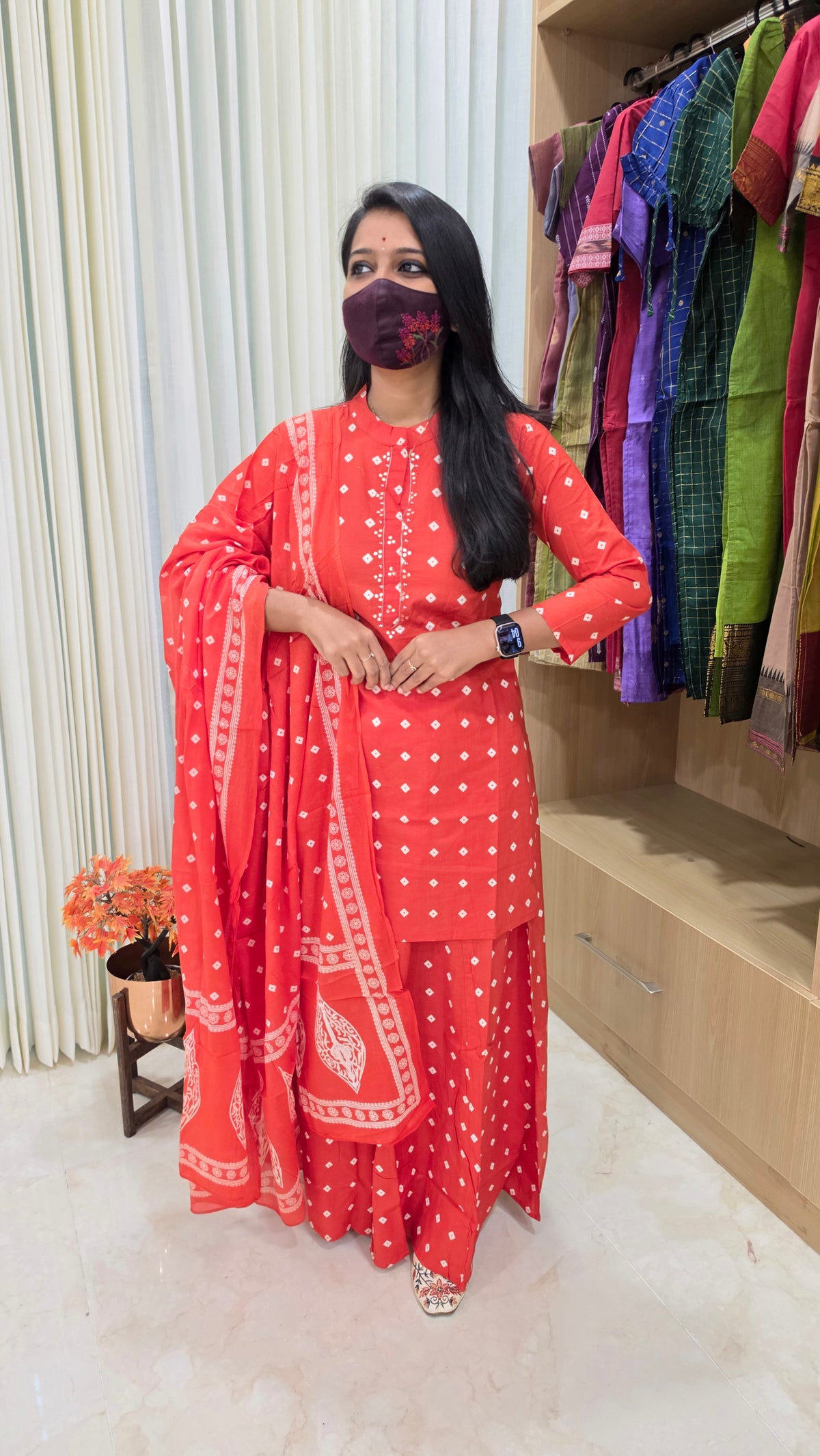 Flared Kurta Set(13788)