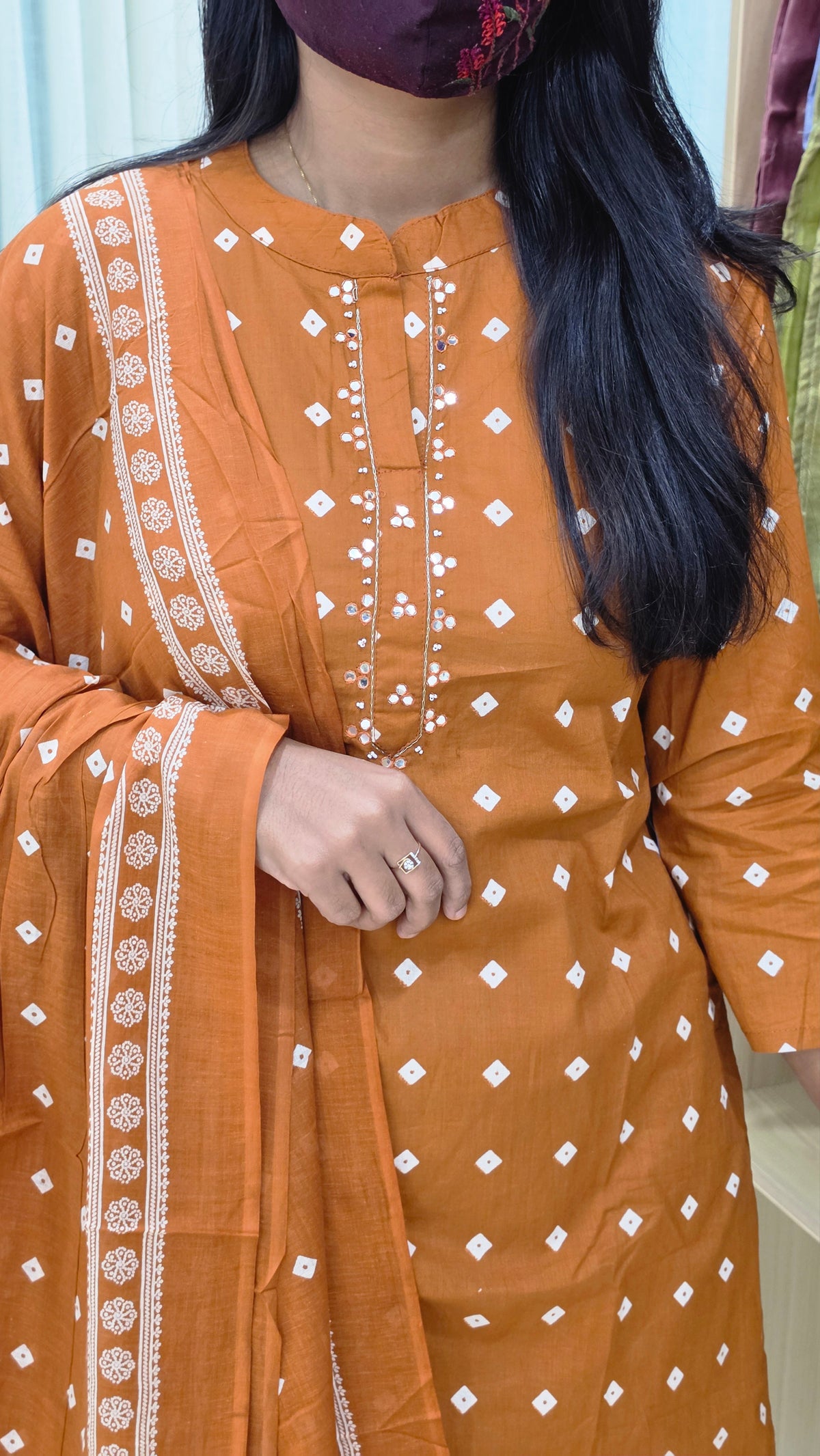 Flared Kurta Set(13789)