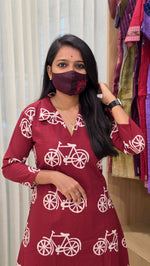 Western wear frock(13782)