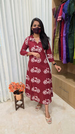 Western wear frock(13782)
