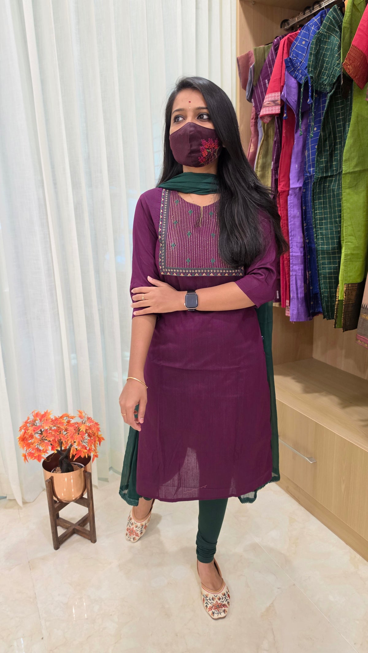 Office Wear - Embroidery(13764)