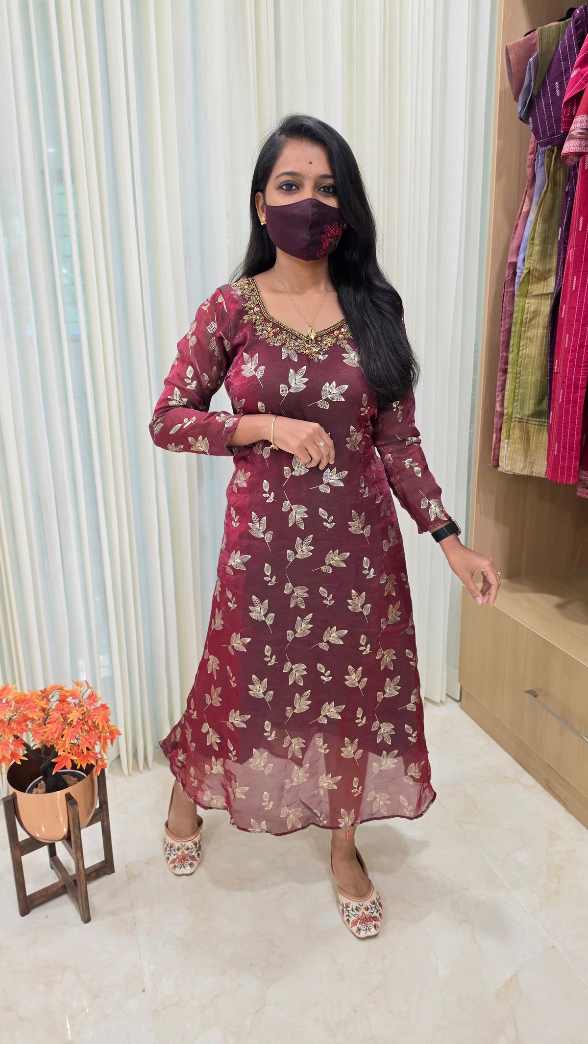 Golden Leaves Festive Wear(13900)