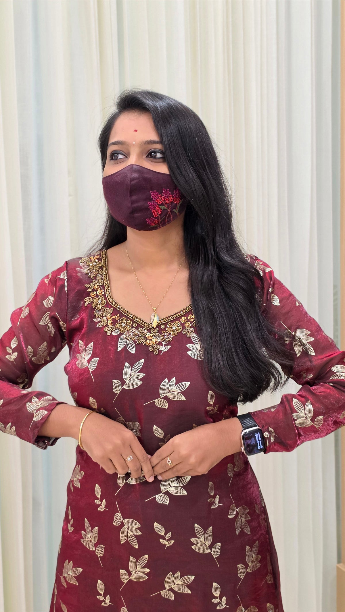 Golden Leaves Festive Wear(13900)