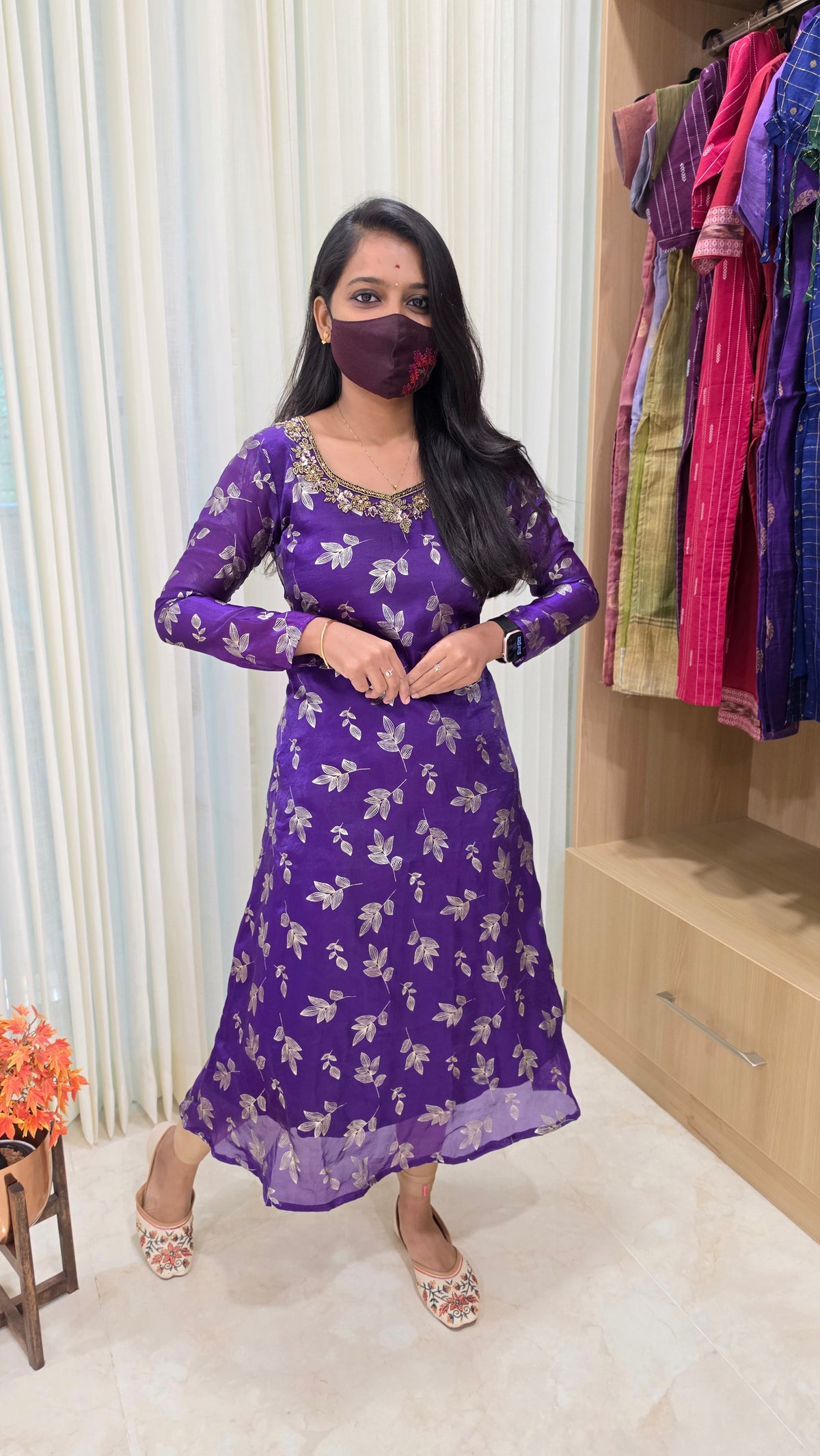 Golden Leaves Festive Wear(13901)