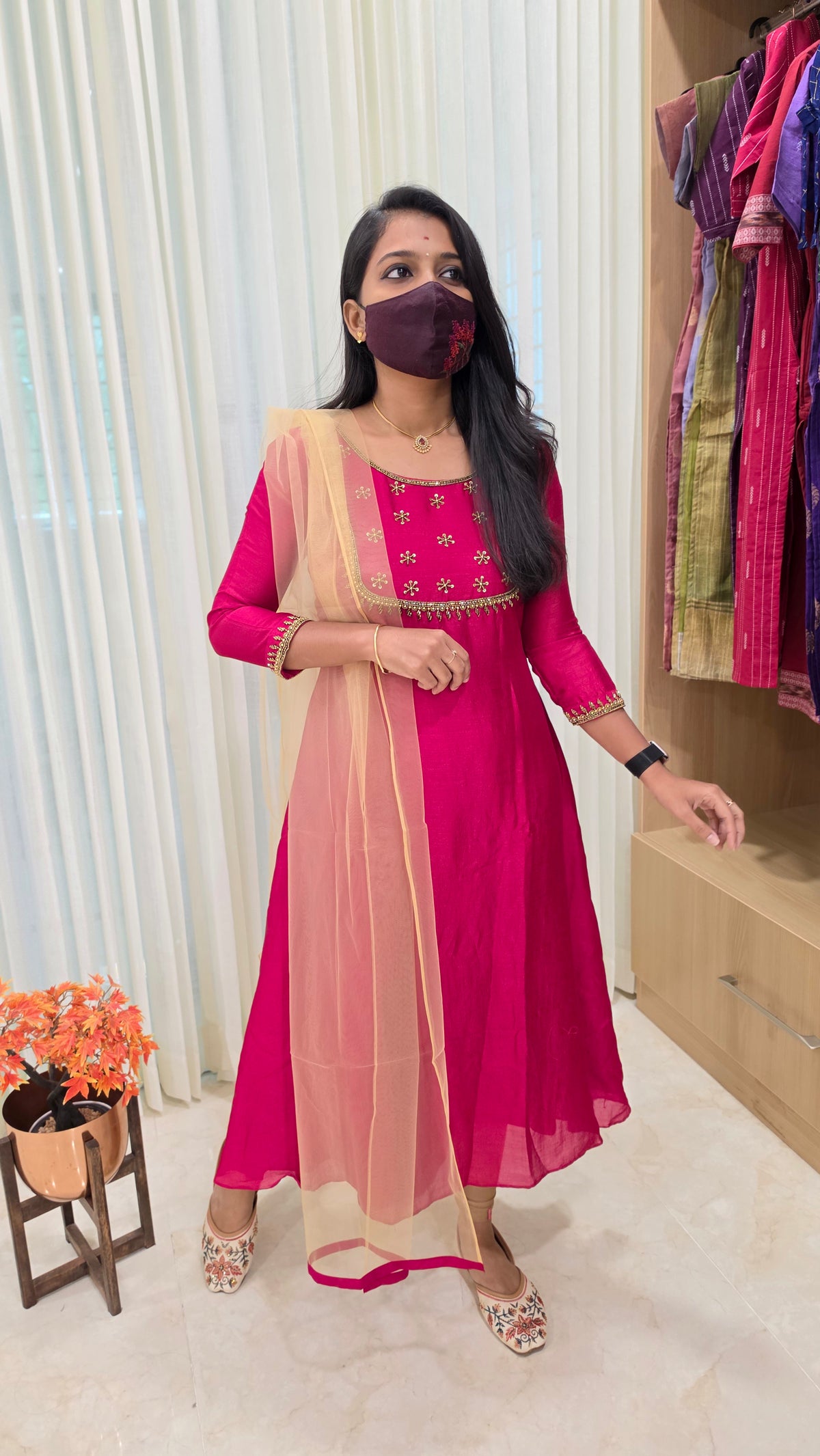 Festive set(Kurti+Dupatta)(13932)