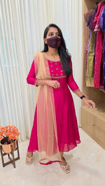 Festive set(Kurti+Dupatta)(13932)