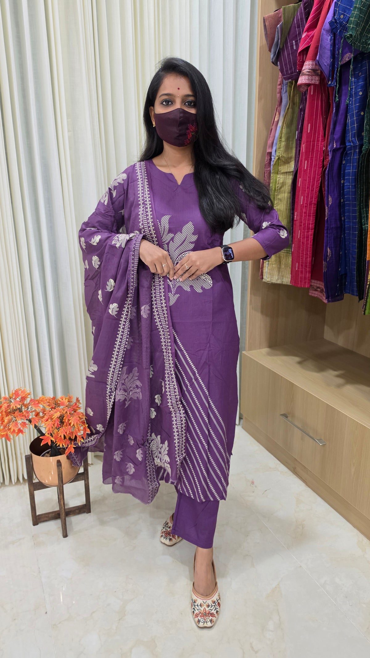 Cotton salwar set(13911)