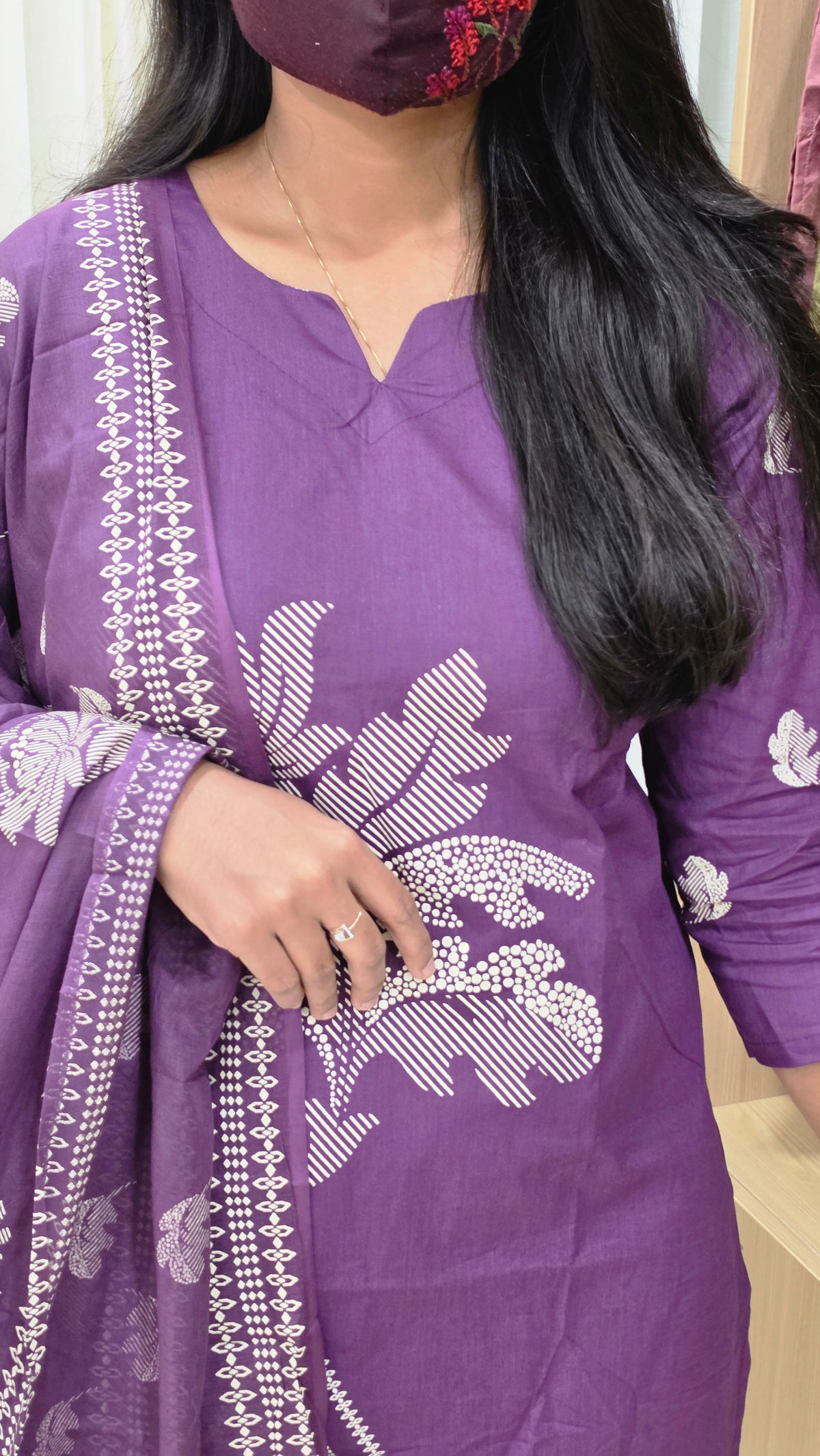 Cotton salwar set(13911)
