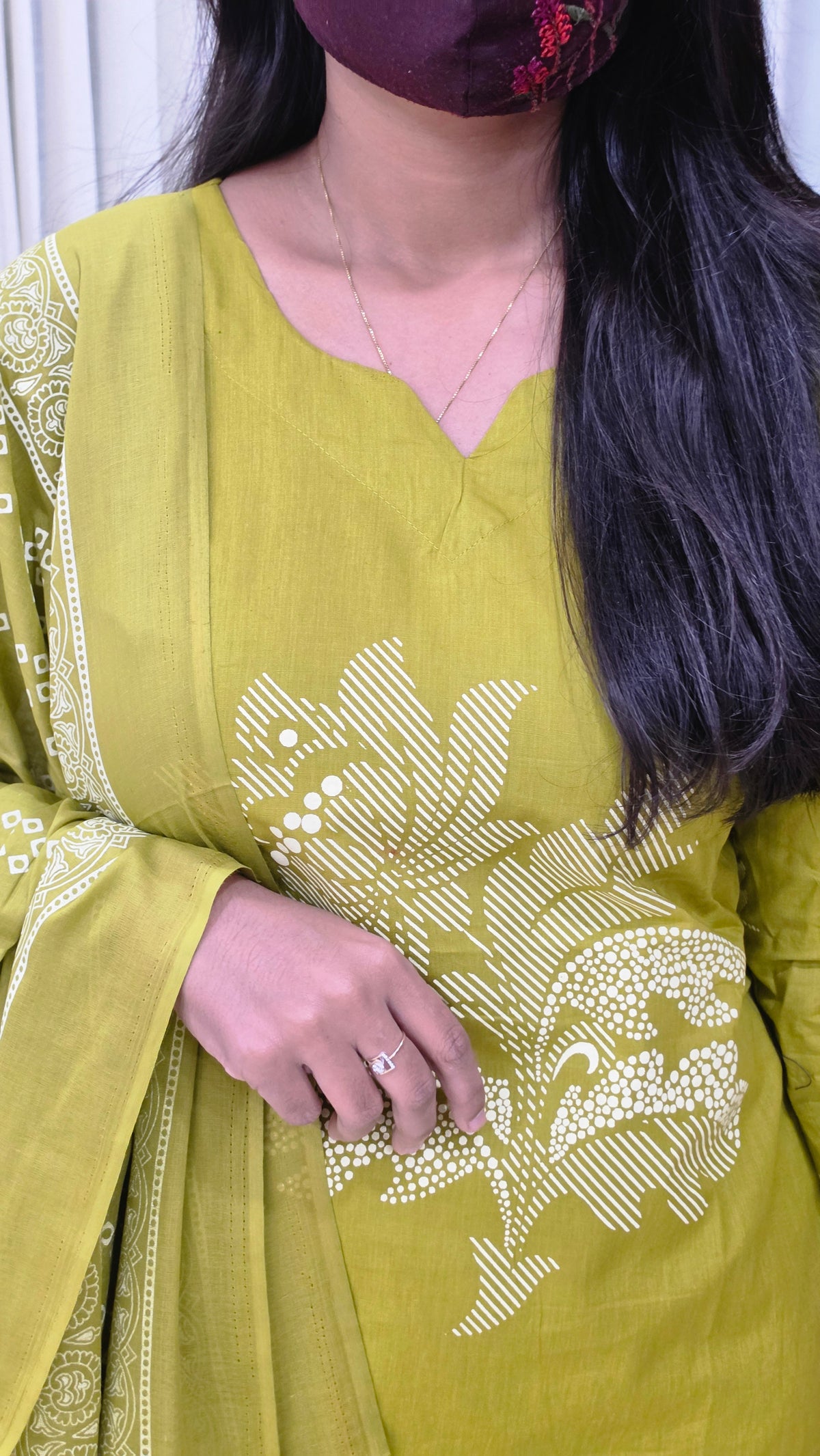 Cotton salwar set(13910)