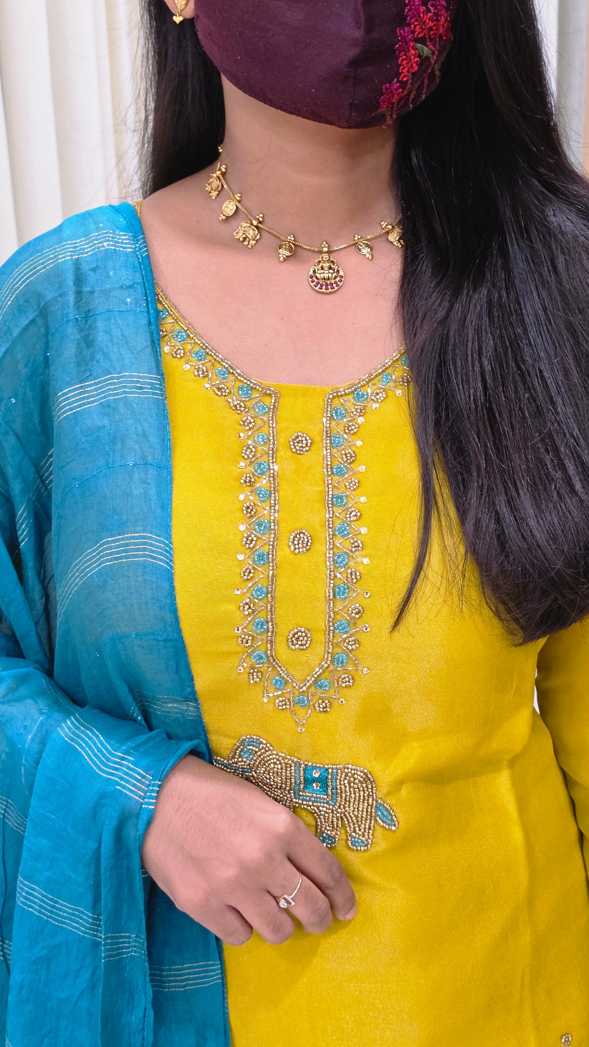 Ethnic Salwar Set(13917)
