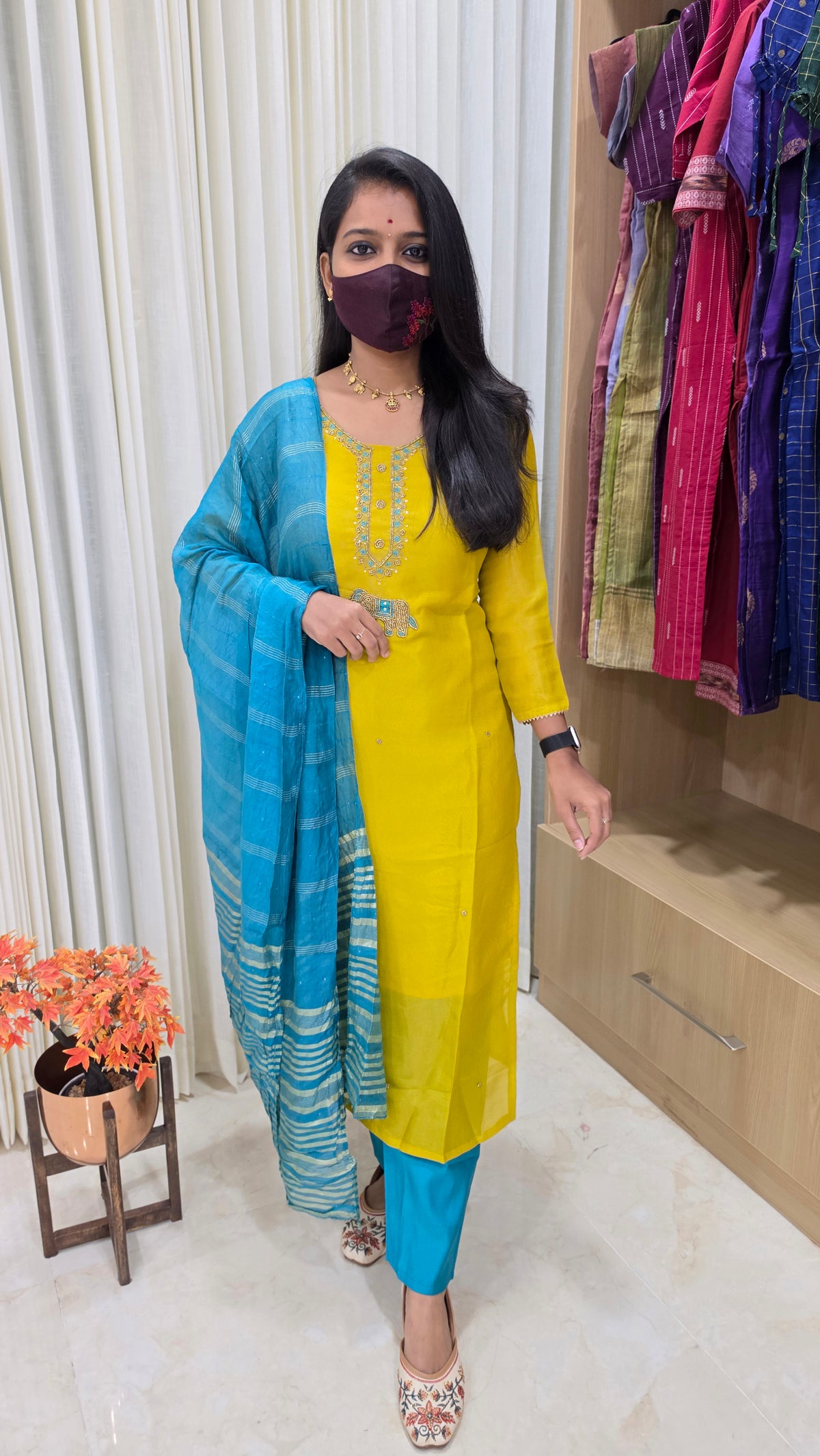 Ethnic Salwar Set(13917)