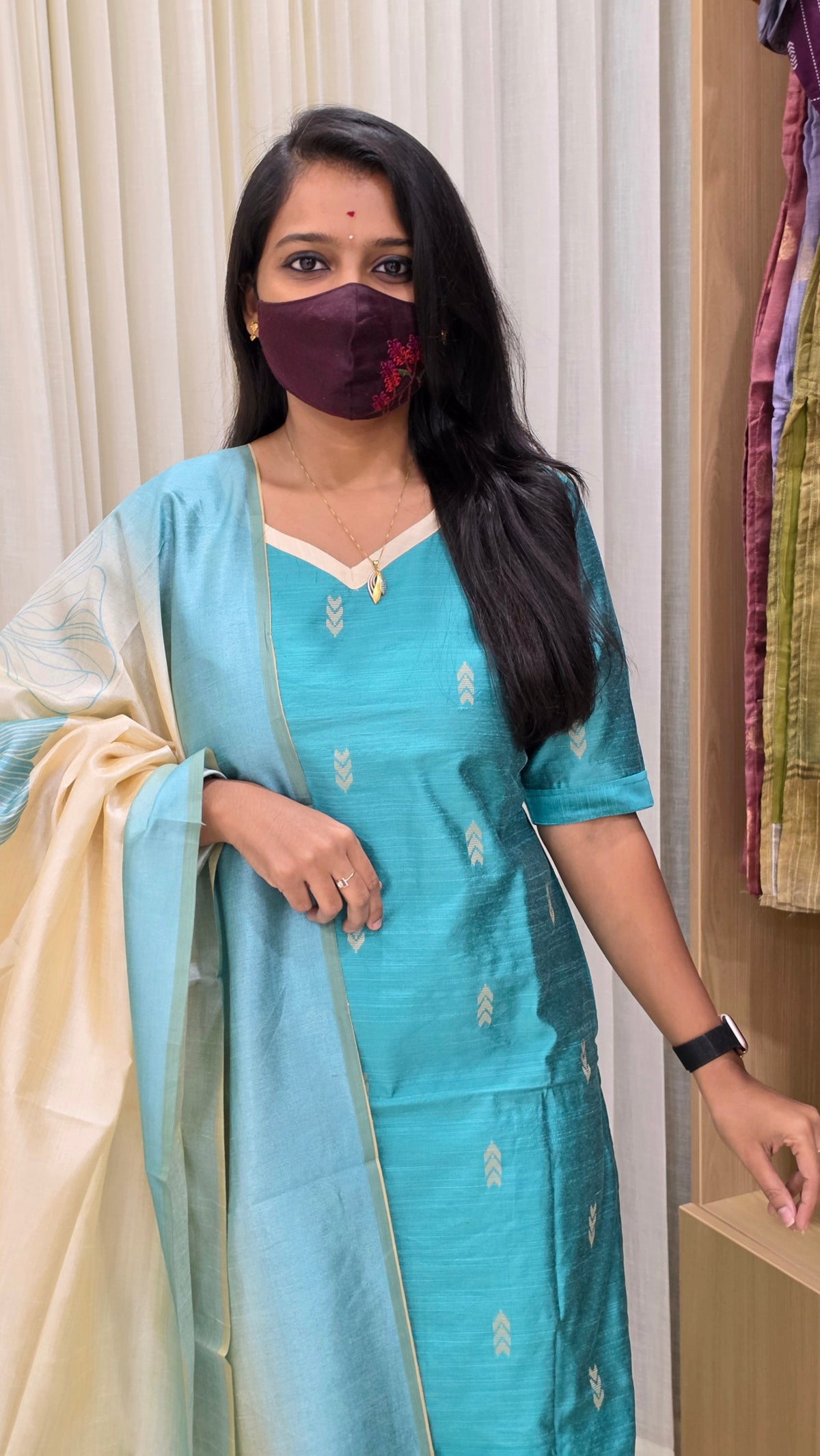Diwali Festive Salwar Set(13942)