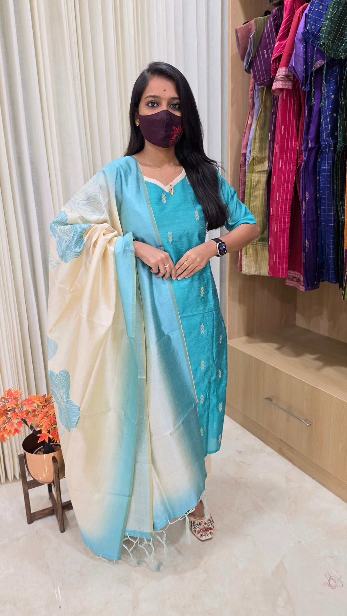 Diwali Festive Salwar Set(13942)