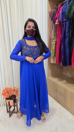 Ethnic Salwar set(Kurti+Dupatta)(13959)