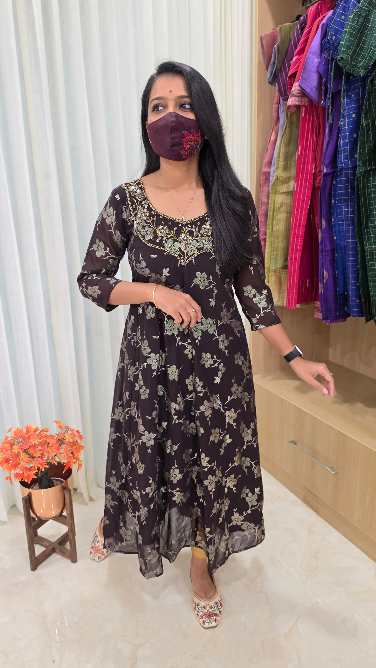 Poovizhi Ethnic Kurti(13981)