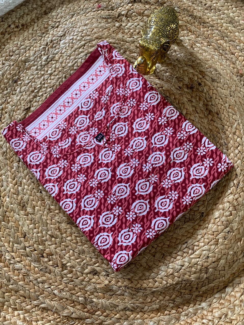 Cotton Kurti (XXL305)