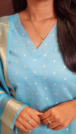 Salwar Set (kurti+pant+dupatta)(10339)c2