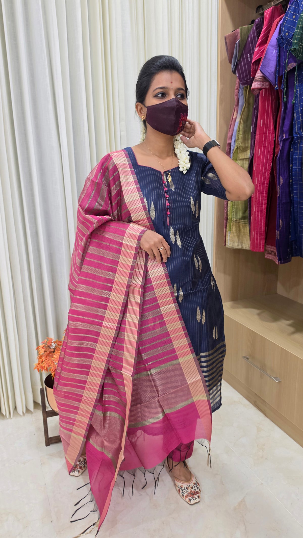 Pavalamali Salwar Set(13809)
