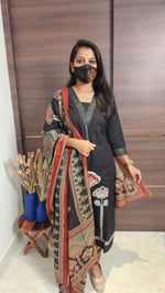 Salwar Set (kurti+pant+dupatta)(10381)
