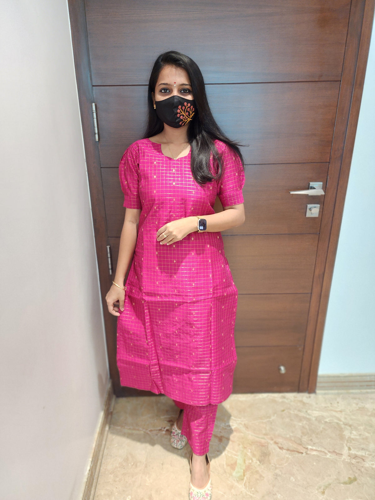 Cord set (pant & top) (6600)