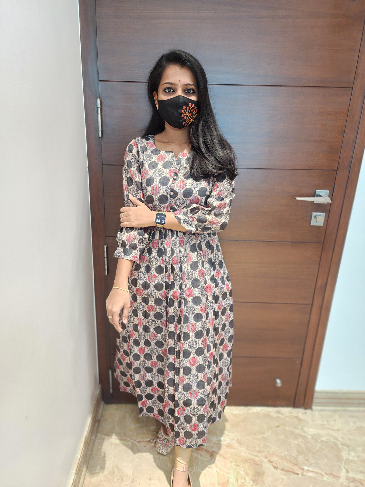 Office Causal kurti(6344)11