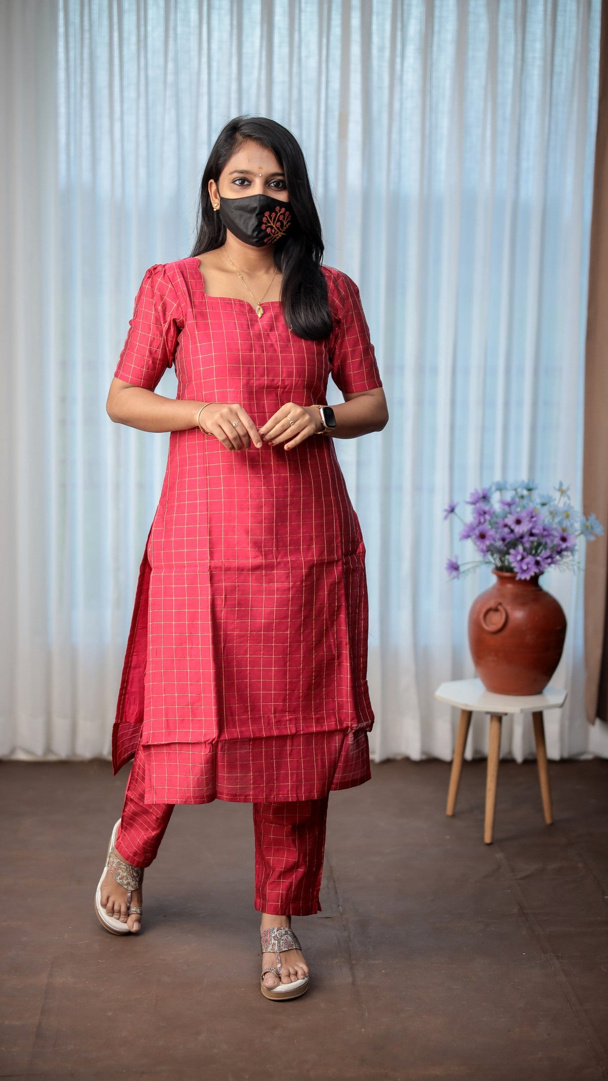 Cord set (pant & top) (8151)