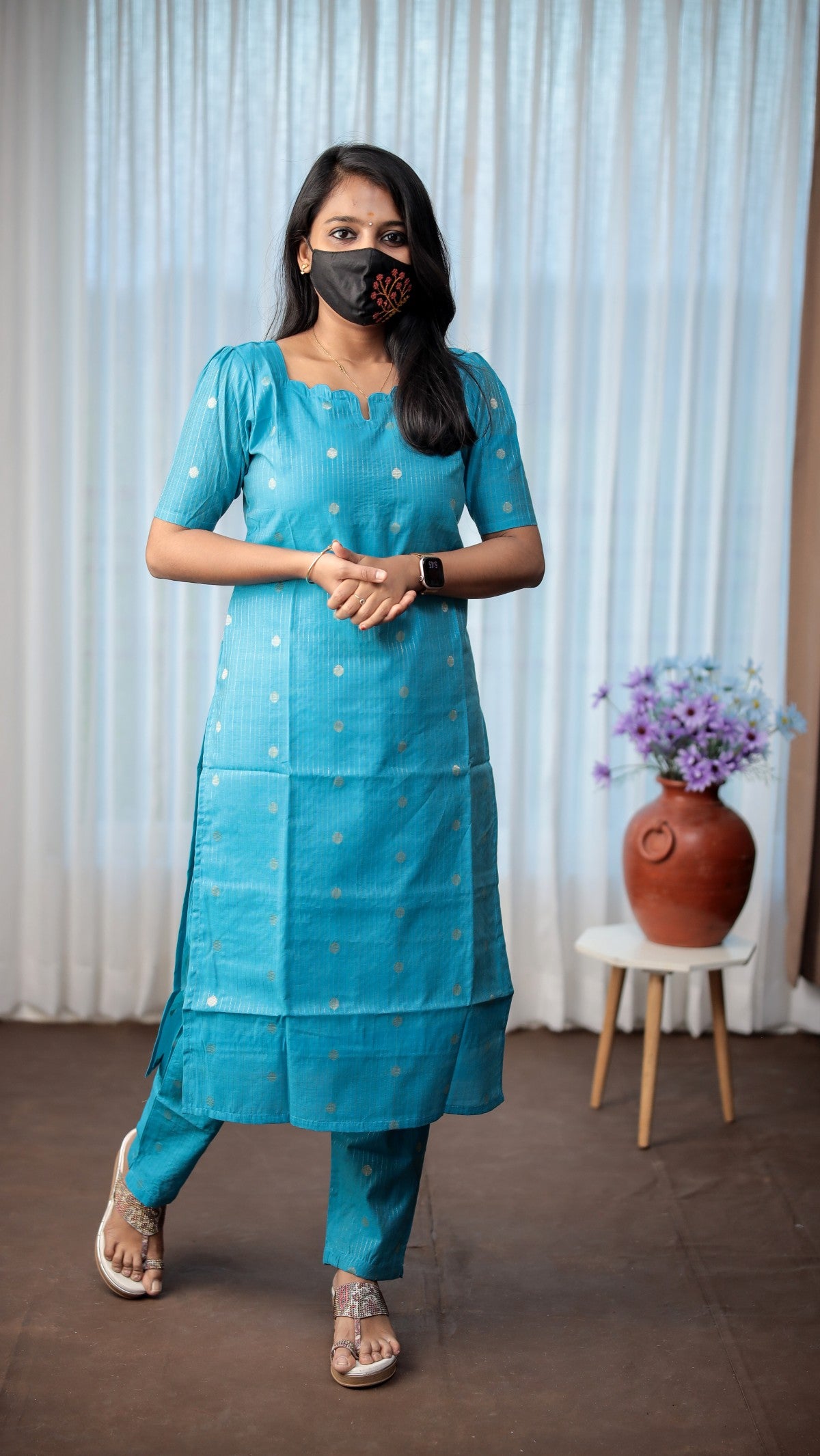 Cord set (pant & top) (8152)