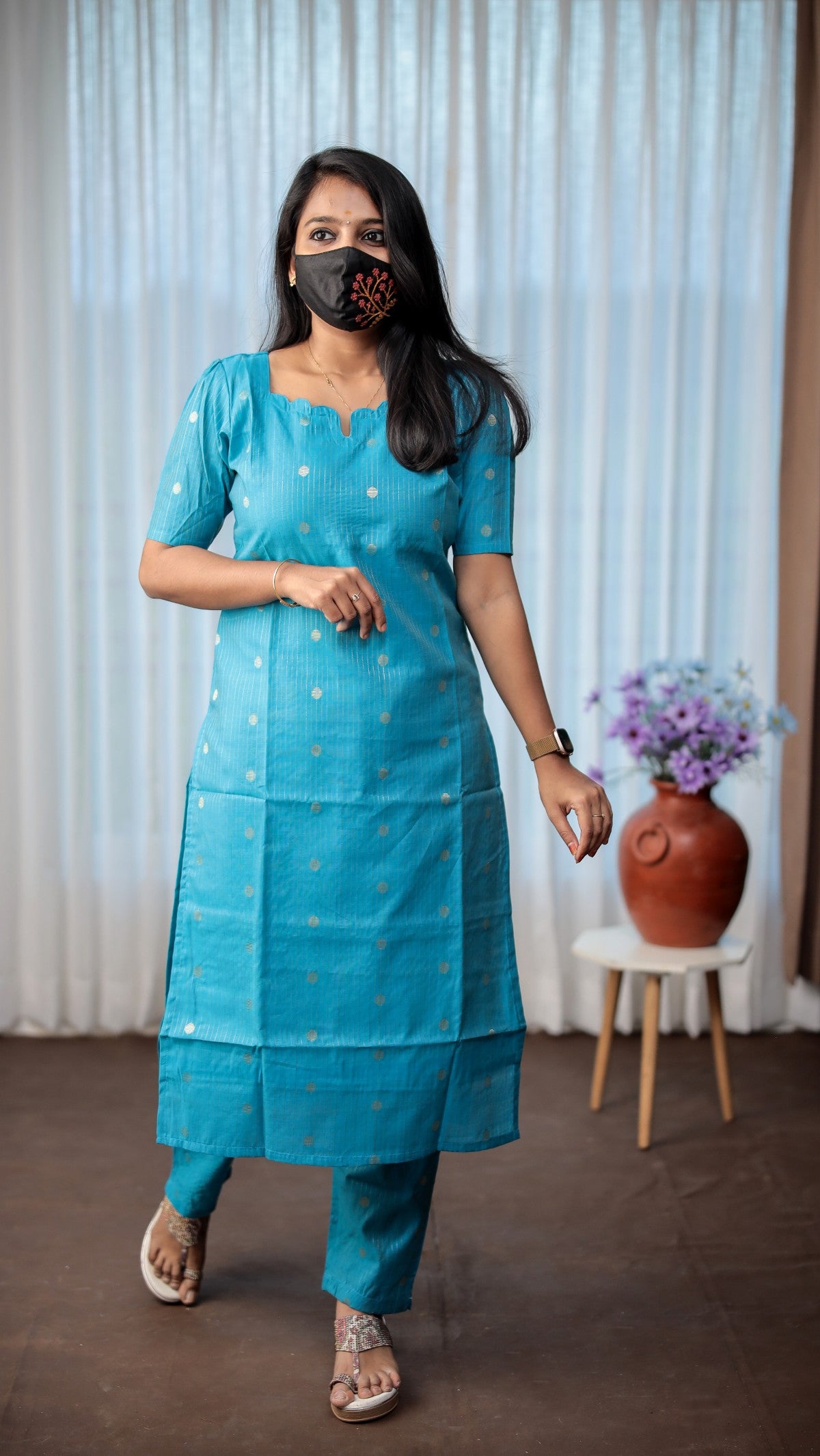 Cord set (pant & top) (8152)