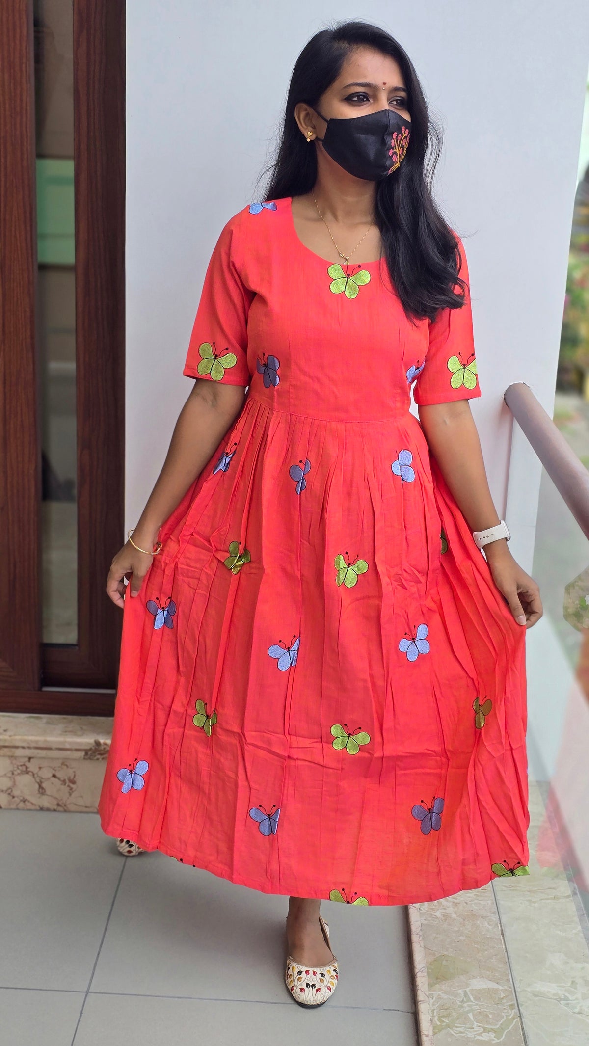 Western Wear Frock (4257)( C)
