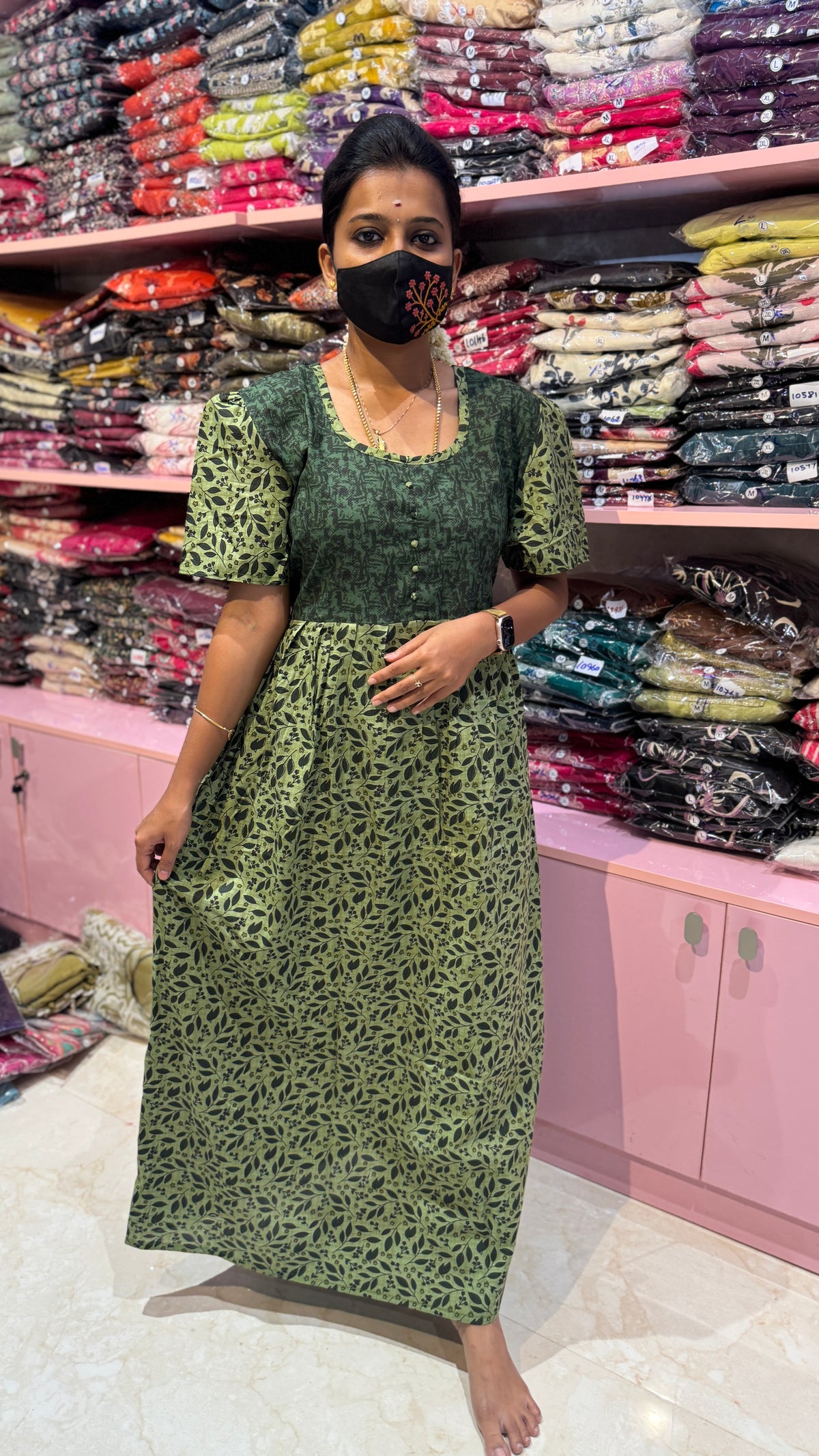 Tulip Frock Nighty (1001)