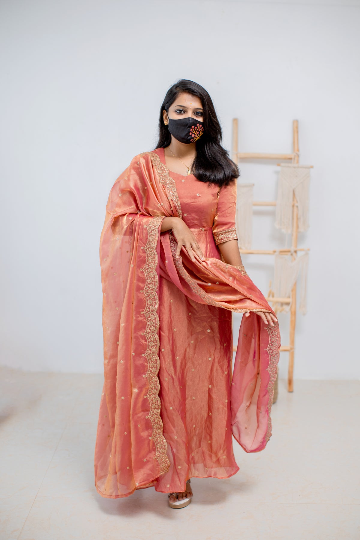 Festive Anarkali Salwar Set (6840)