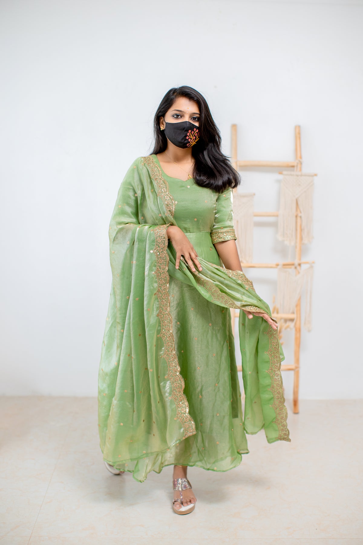 Festive Anarkali Salwar Set(6841)