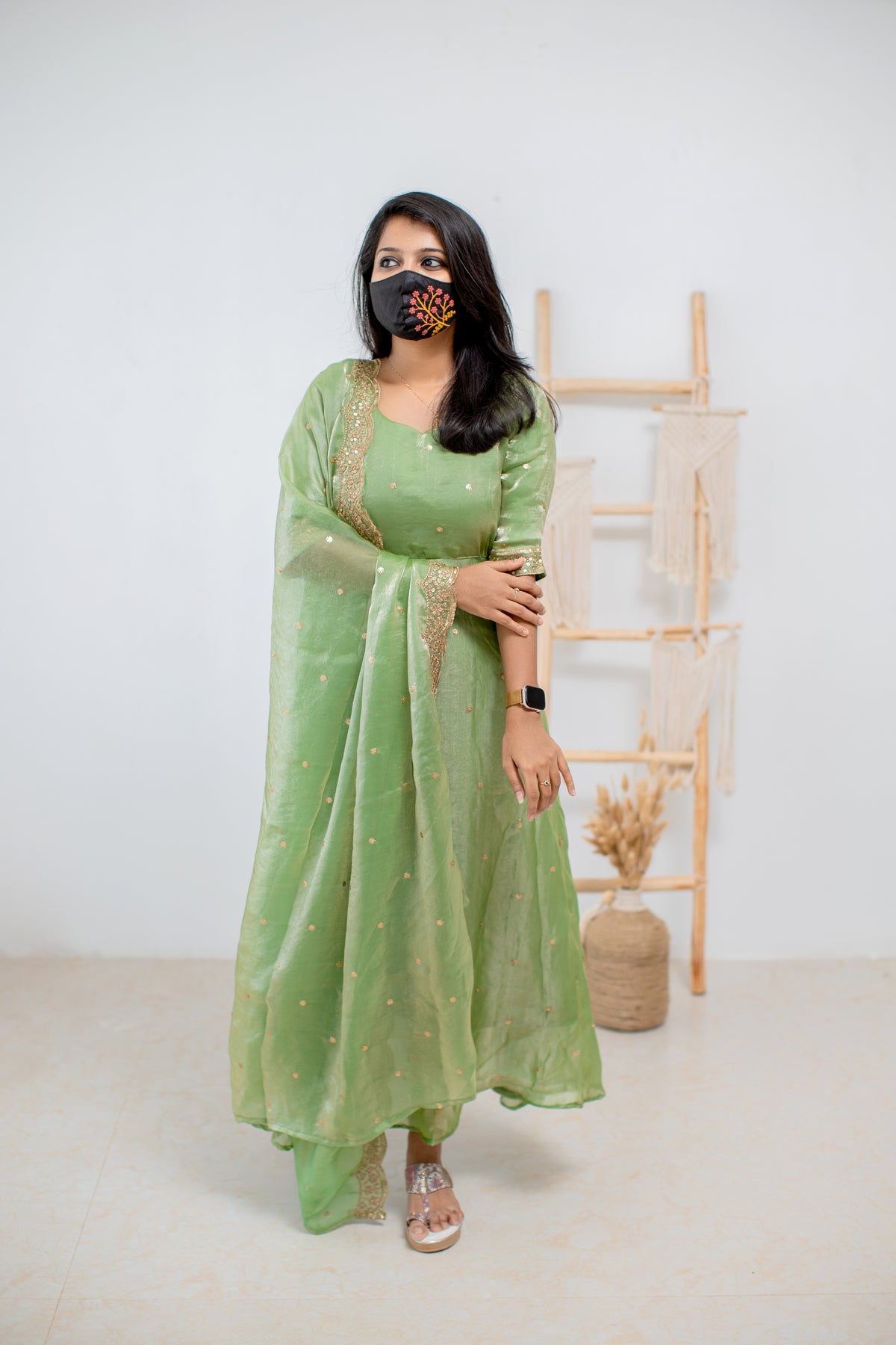 Festive Anarkali Salwar Set(6841)