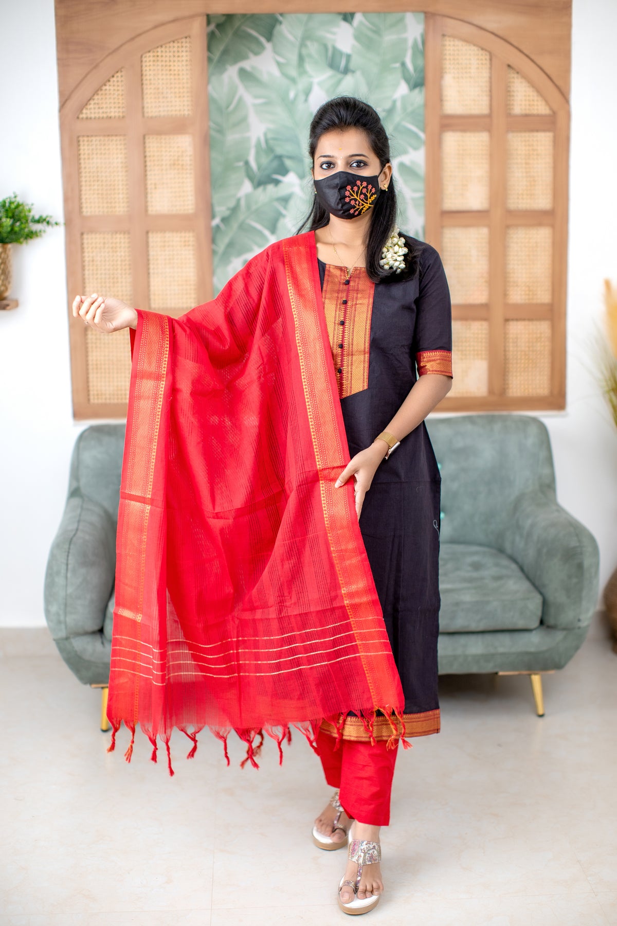 Festive Salwar Set (6662)